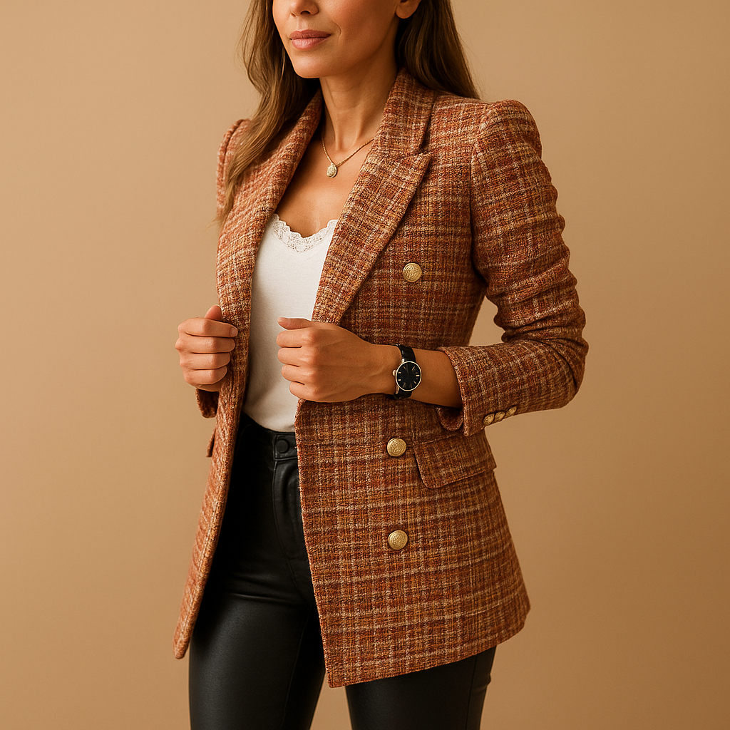 Classic Tailored Women's Blazer - Vossary