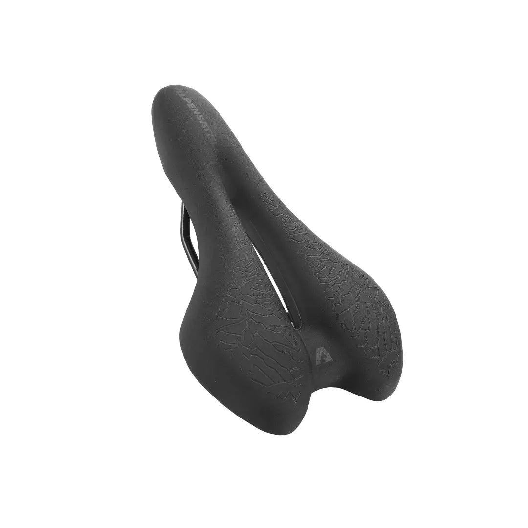 Ergonomic Bicycle Saddle with Memory Foam – SaddlePeak AirRide-Nora Luxe