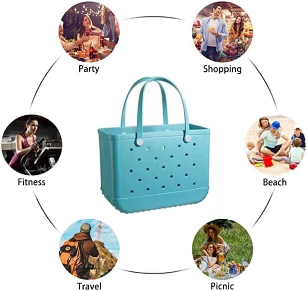 Breathable Mesh Summer Beach Tote Bag
