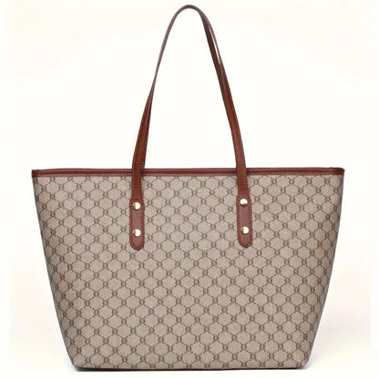 Luxury Leather Shopper Bag