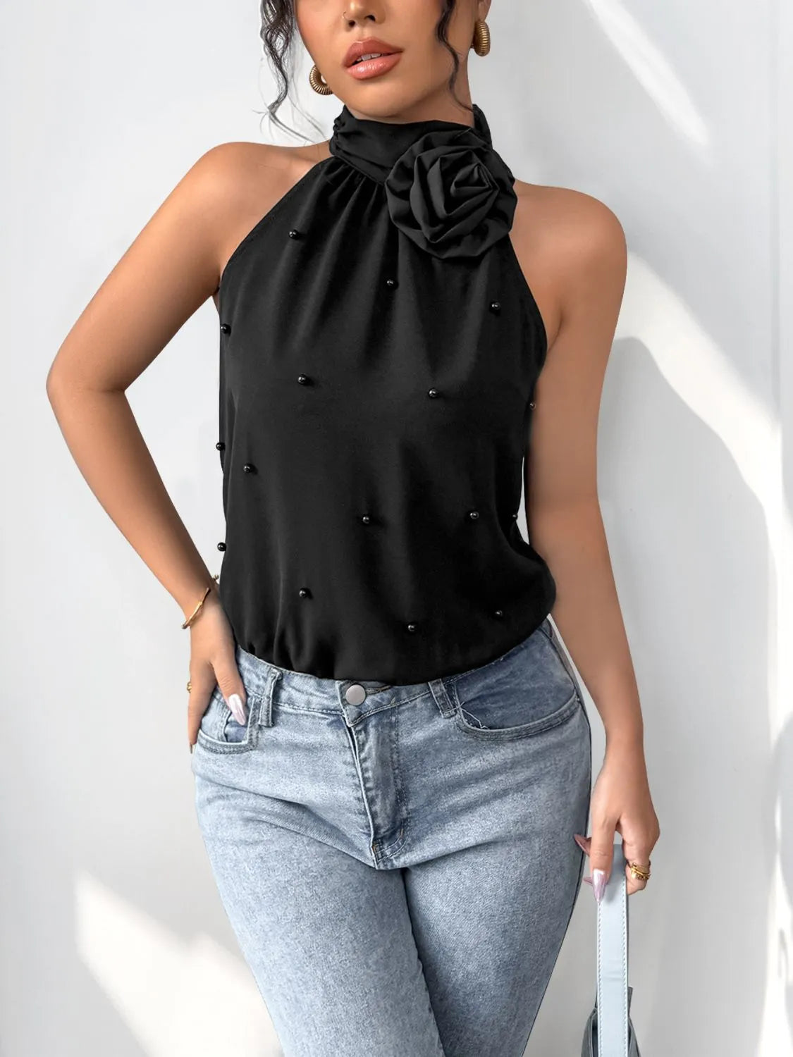 Sexy Floral Greek Body Suit - EasyApparels