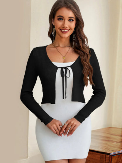 Open Front Cozy Long Cardigan