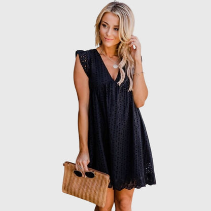 Versatile Women's Sundress with Shorts - Vossary
