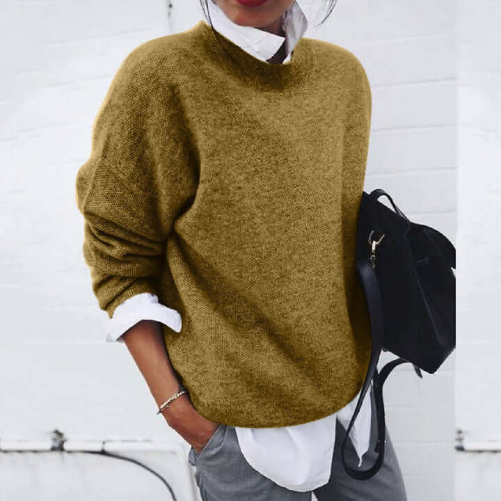 Soft Crew Neck Winter Sweater