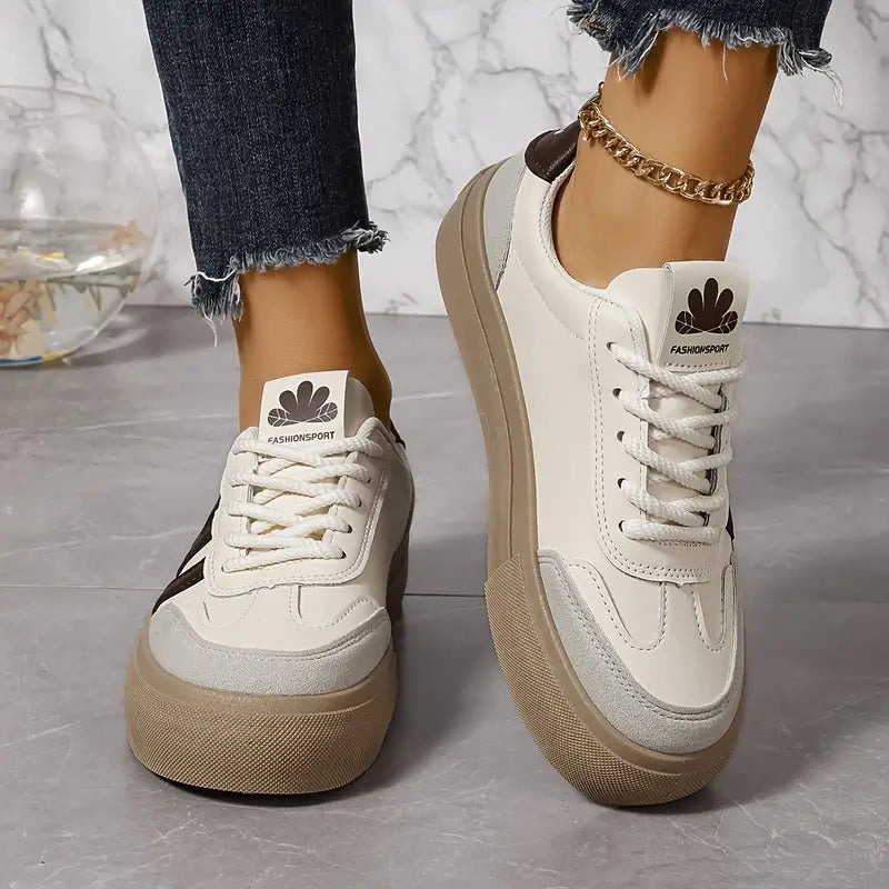 Fashionable Platform Sneakers for Women – Talia-Blue-5.5-Nora Luxe