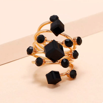 Luxurious Triple Layer Gold Plated Ring