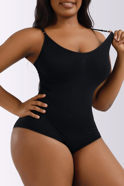Comfortable Fit Bodysuit with Spaghetti Straps