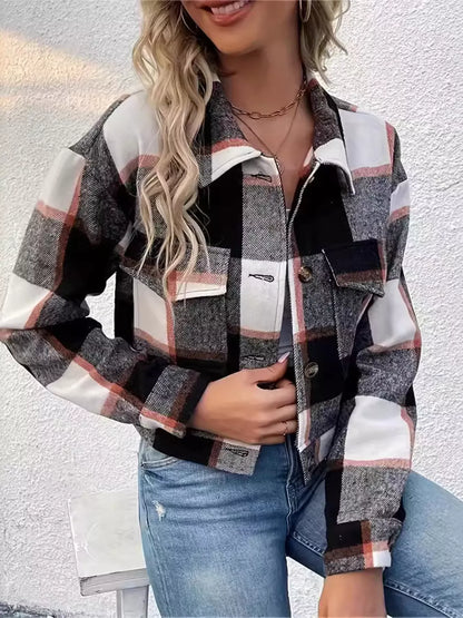 Classic Check Short Sleeve Jacket