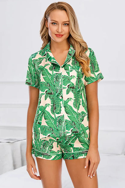 Colorful Casual Summer Shorts Set