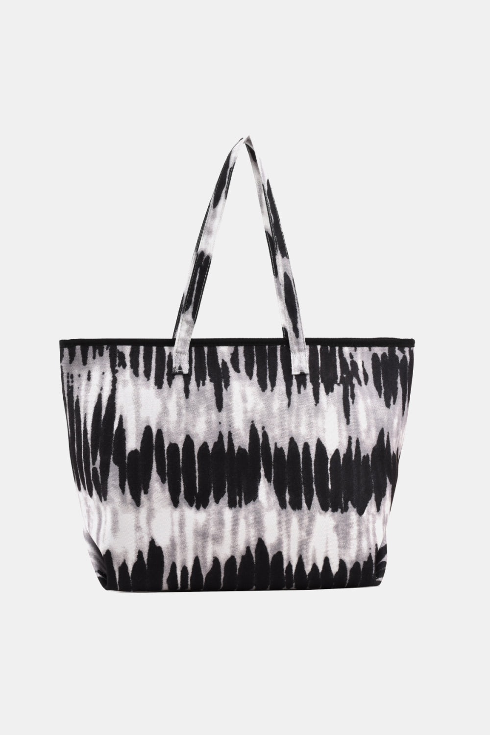 Fashionable Faux Leather Shopping Bag