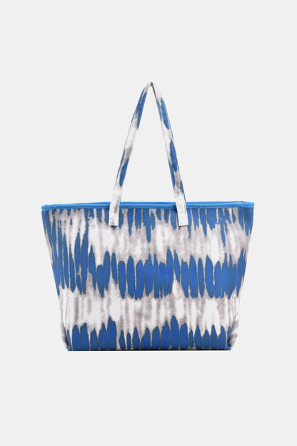 Fashionable Faux Leather Shopping Bag - EasyApparels