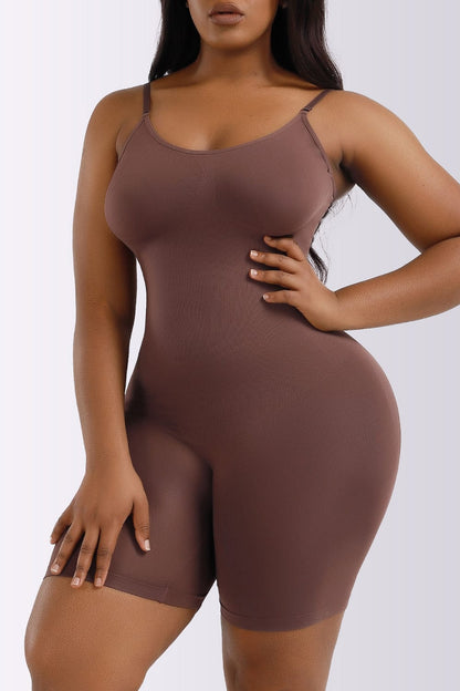 Comfortable Maxi Strapless Body Shaper Jumpsuit
