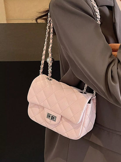 Padded Link Small Shoulder Bag
