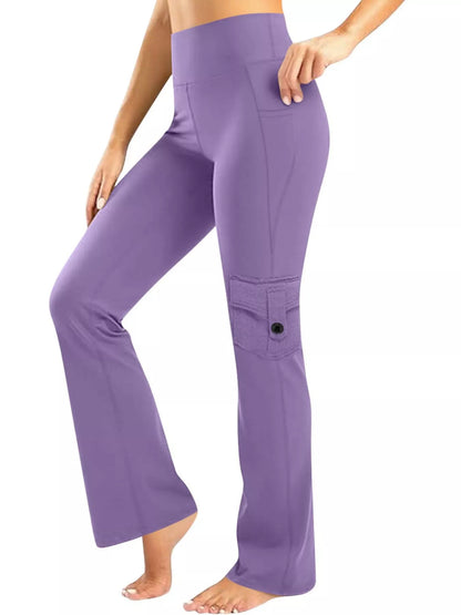 Comfortable Yoga Pants with Side Pockets