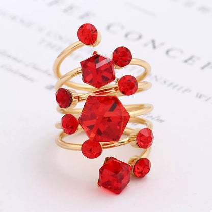 Luxurious Triple Layer Gold Plated Ring
