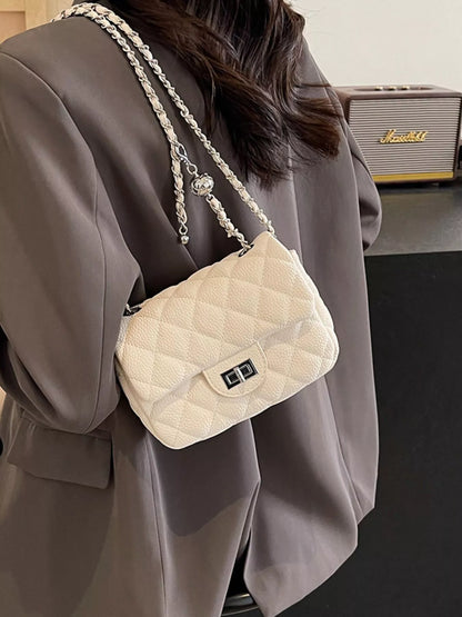 Padded Link Small Shoulder Bag