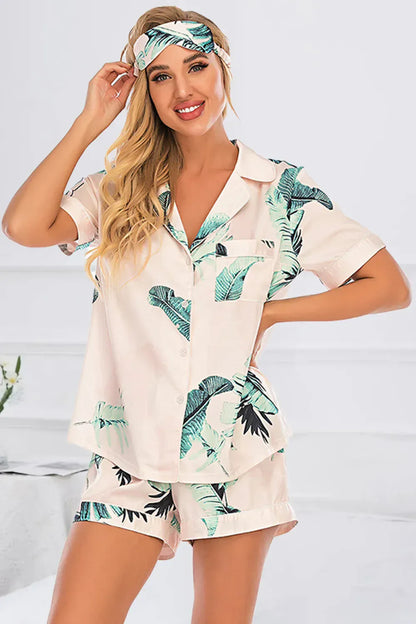 Colorful Casual Summer Shorts Set