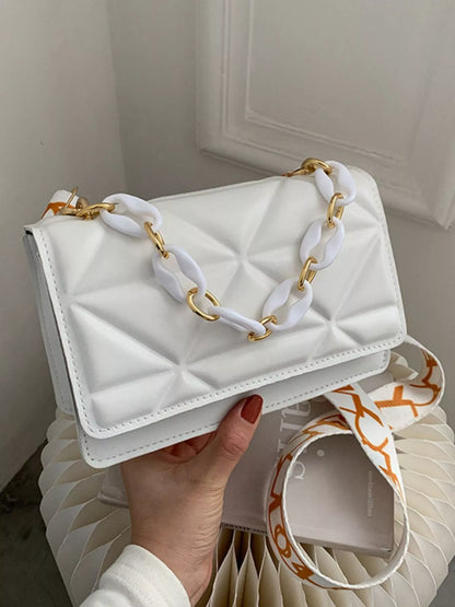 Padded Versatile Strap Cross Body Purse