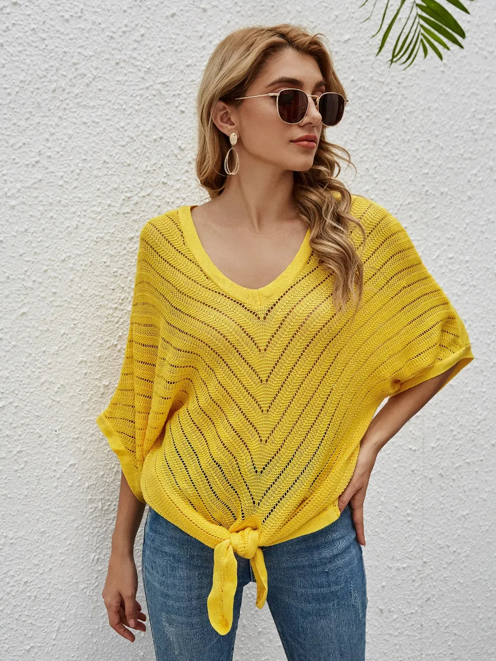 Lace Crochet Kimono Cover Up