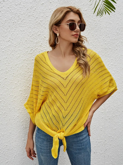 Lace Crochet Kimono Cover Up