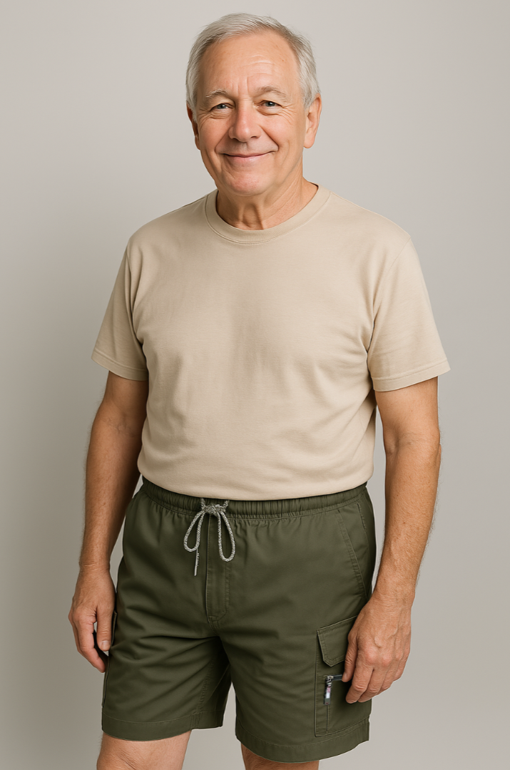 Comfortable Mens Cargo Shorts with Multiple Pockets - Luxicro