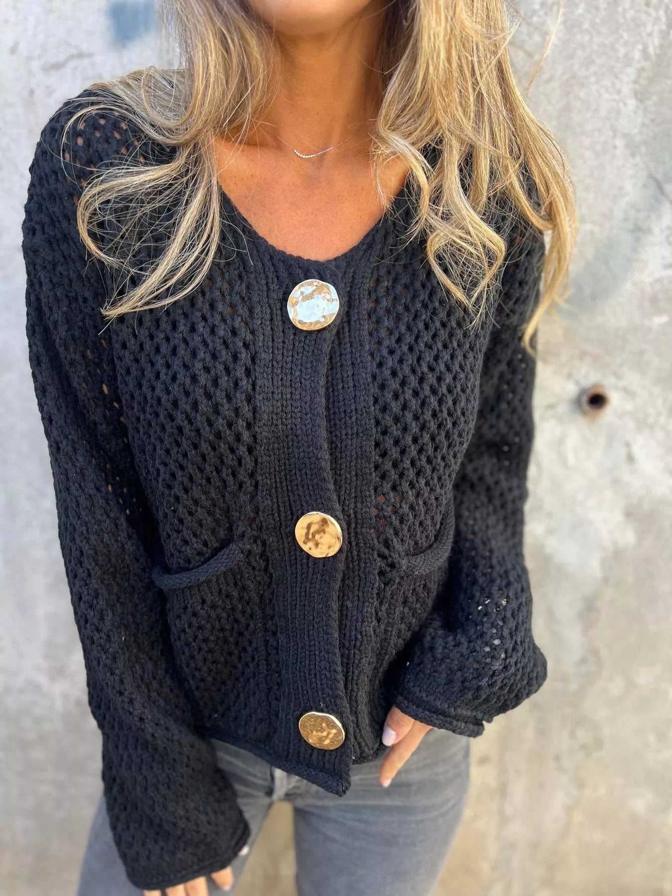 Cozy Knit Open Front Long Cardigan