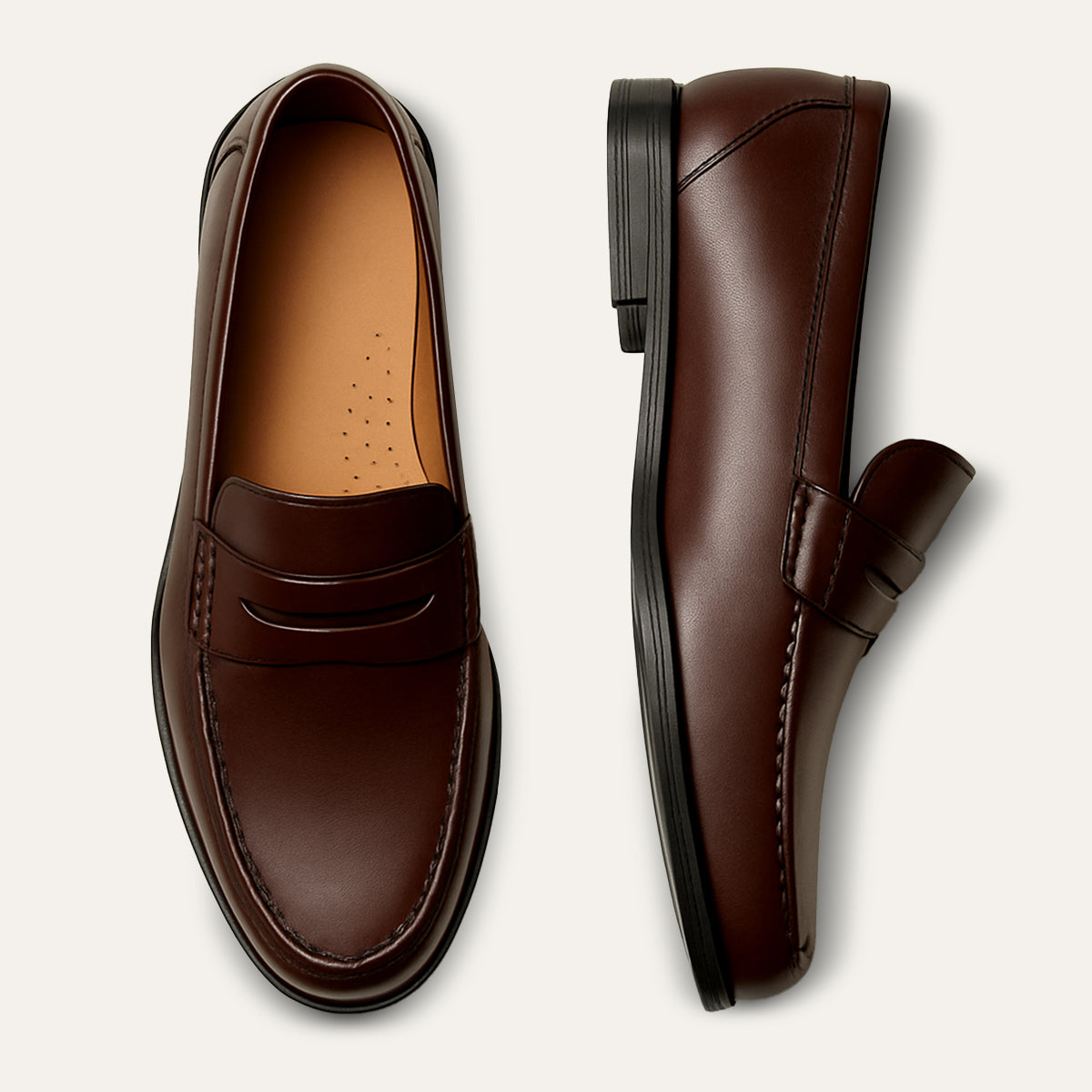 Comfortable Leather Slip On Shoes for Men