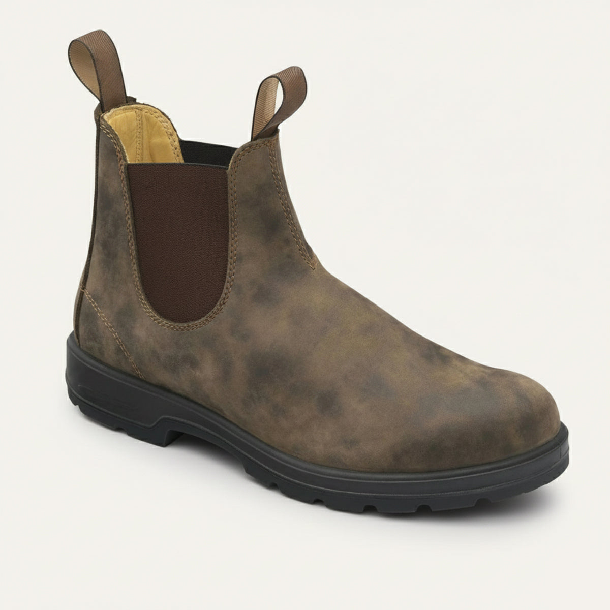Classic Mens Leather Ankle Boots - Vossary