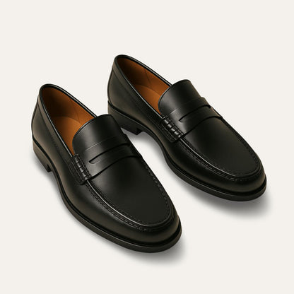 Comfortable Leather Slip On Shoes for Men - Vossary