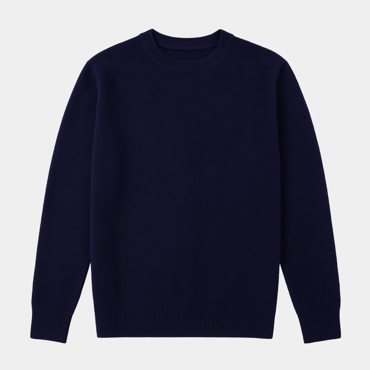 Luxurious Men's Cashmere Crew Neck Pullover Sweater - Vossary