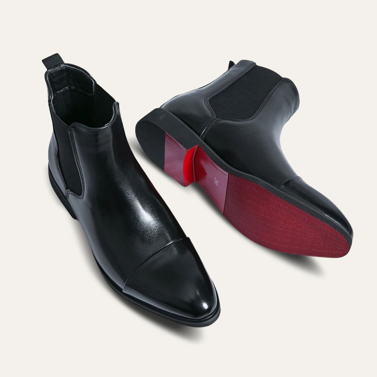 Classic Leather Ankle Boots for Men - Vossary
