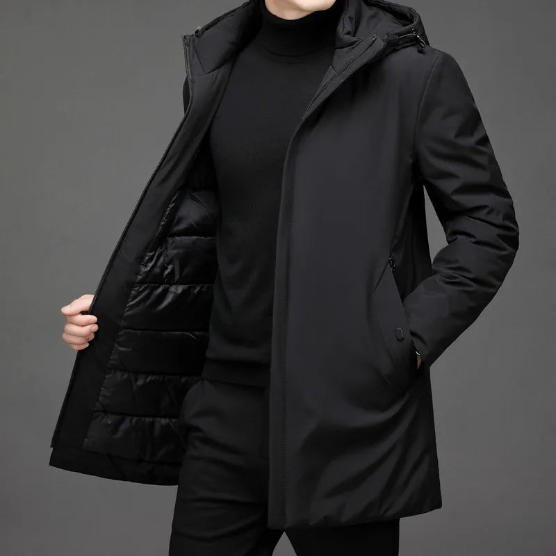 Classic Warm Winter Coat for Men