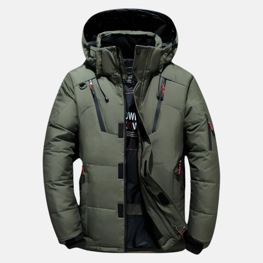 Warm Padded Hooded Winter Parka Jacket
