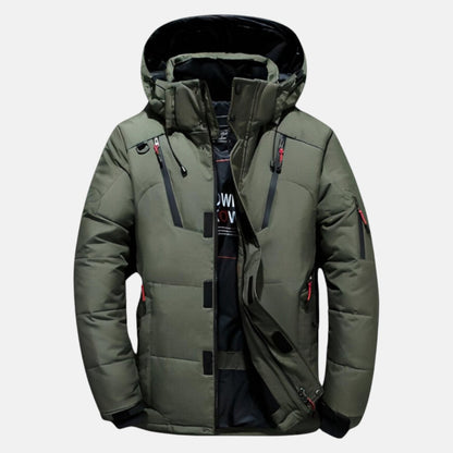 Warm Padded Hooded Winter Parka Jacket