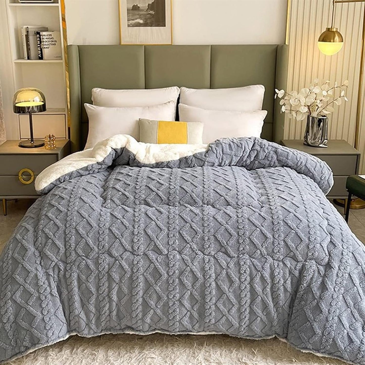 Plush Ultra Soft Cozy Throw Blanket
