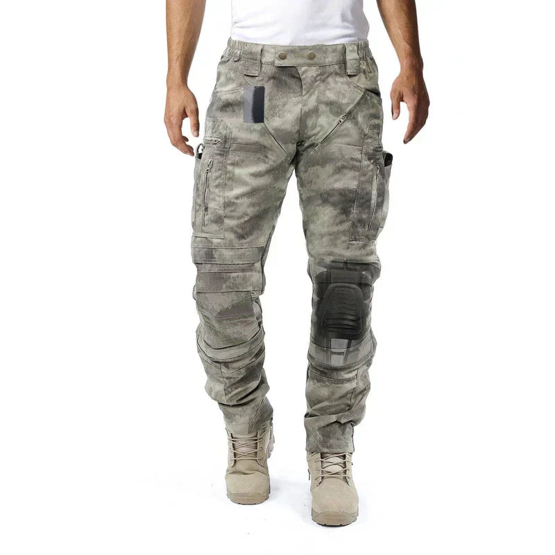 Practical Mens Work Trousers with Knee Pads - Pexav