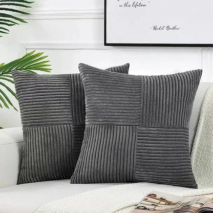 Plush Corduroy Cushion Cover - Vossary
