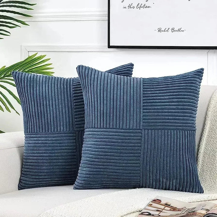 Plush Corduroy Cushion Cover