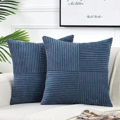 Plush Corduroy Cushion Cover