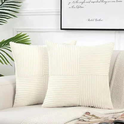 Plush Corduroy Cushion Cover