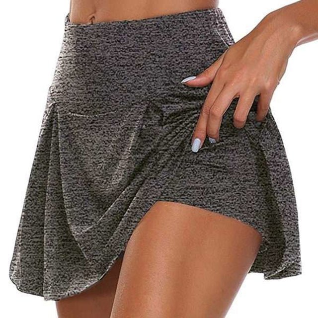 Women's Athletic Skort - Comfort Fit - Moisture Wicking