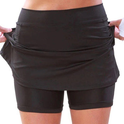 Women's Athletic Skort - Comfort Fit - Moisture Wicking