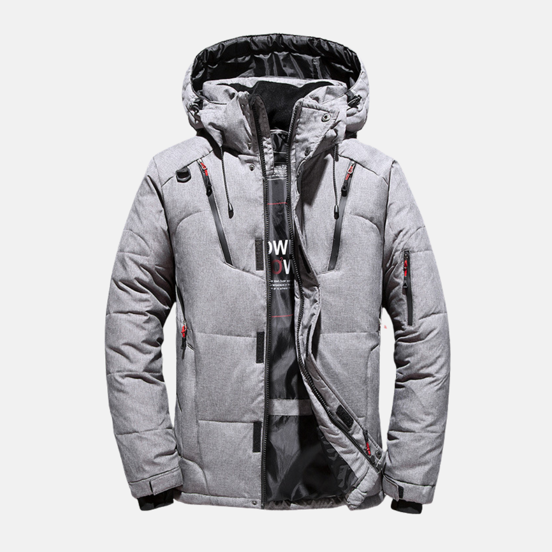 Comfortable Hooded Padded Down Coat