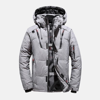 Comfortable Hooded Padded Down Coat