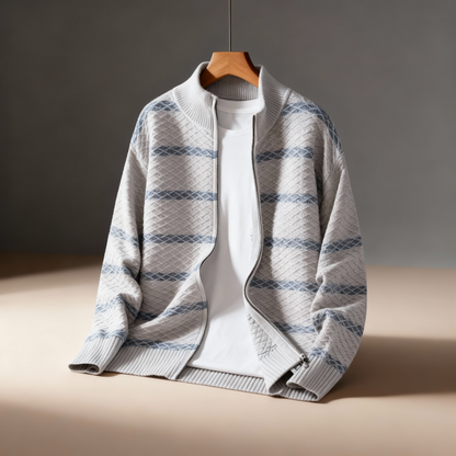 Warm Zip Up Sweater Cardigan - EasyApparels