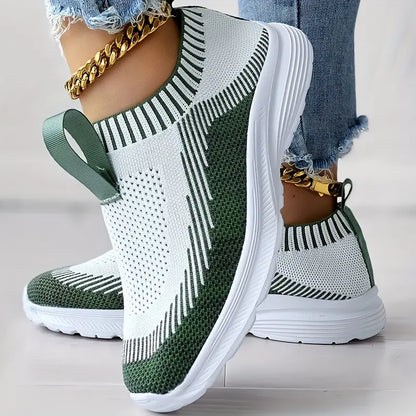 Soft Knit Women's Sneakers Lightweight Comfort Shoes