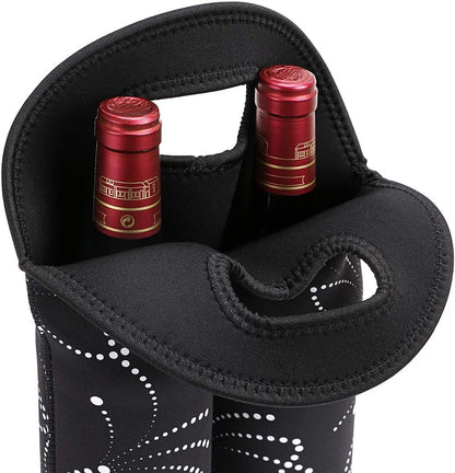 Thermal Double Wine Bottle Tote Bag