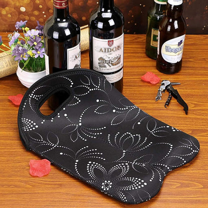 Thermal Double Wine Bottle Tote Bag