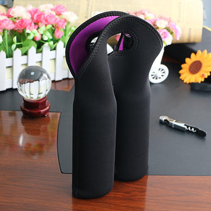 Thermal Double Wine Bottle Tote Bag