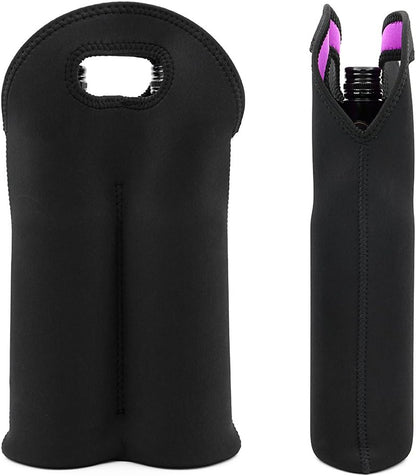 Thermal Double Wine Bottle Tote Bag